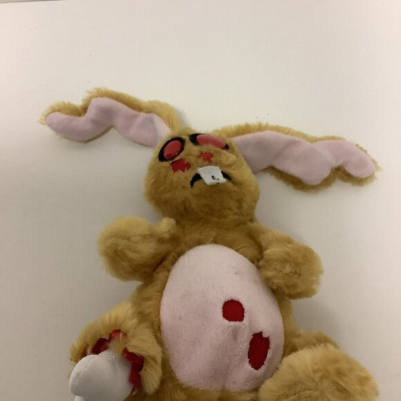 Zombie Creepy Cuddlers II Lucky the Bunny Mezco Scary Horror Halloween Plush HTF - Picture 13 of 16